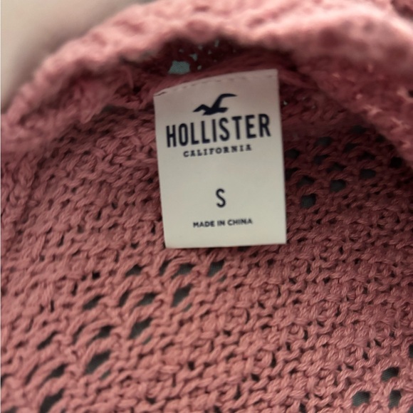 Hollister Pink Knit Crop Top - Picture 3 of 3